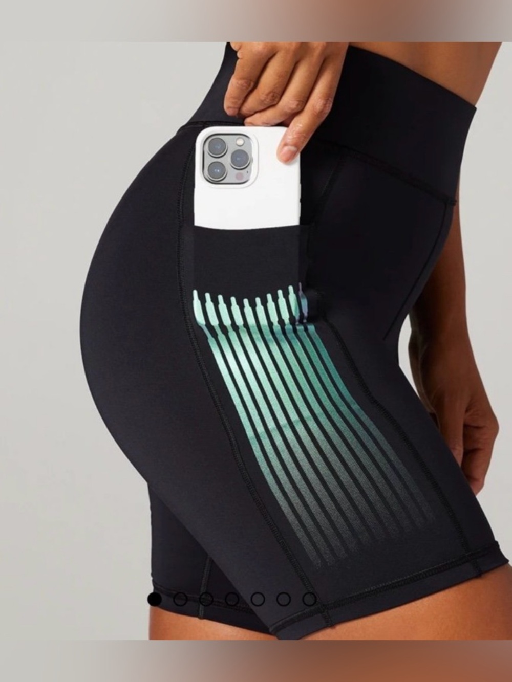 Savage X Fenty Band-It High-Waisted Bike Shorts small NWOT